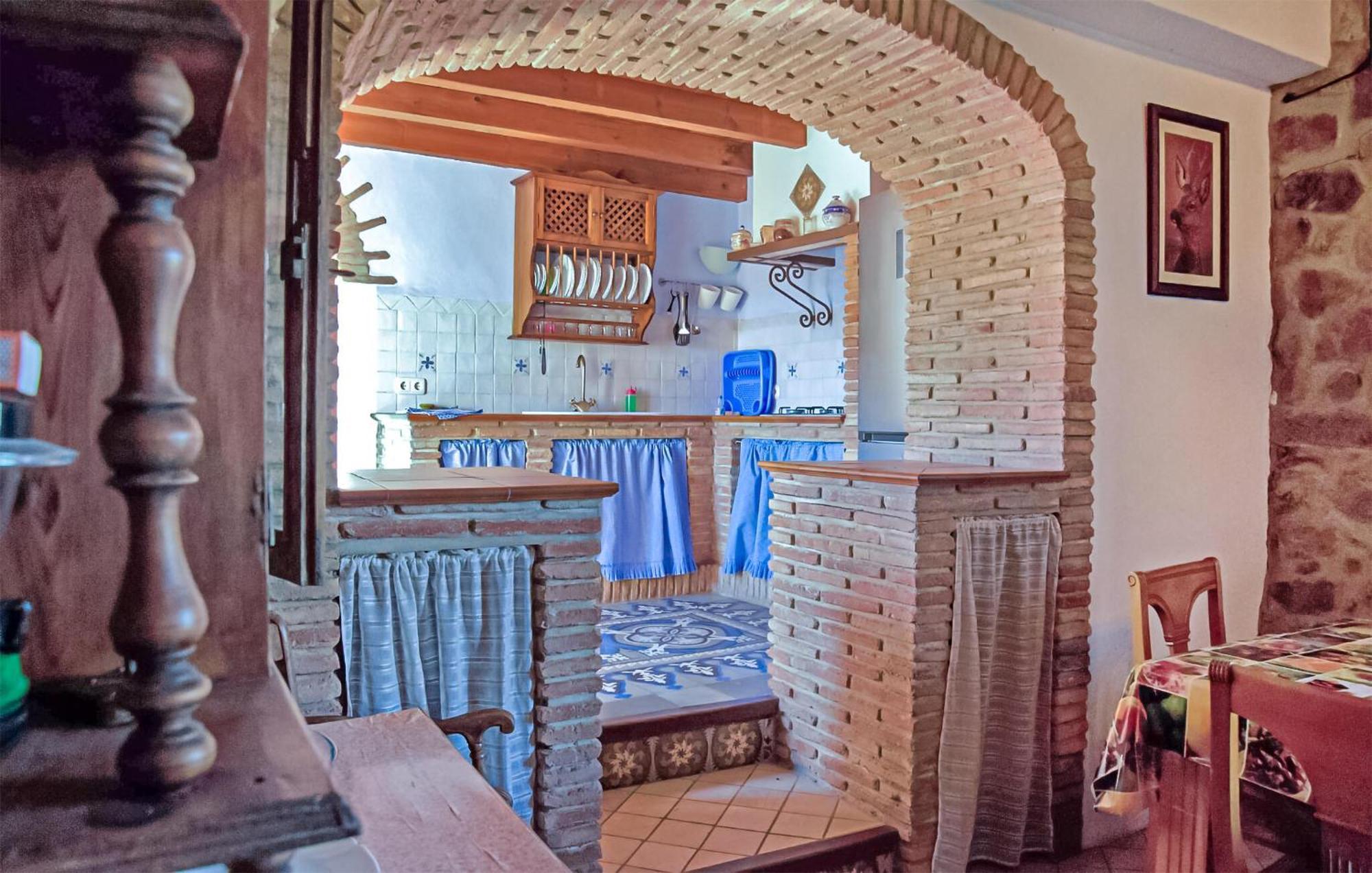 Lovely Home In Cortes De La Frontera With Kitchen Exterior foto